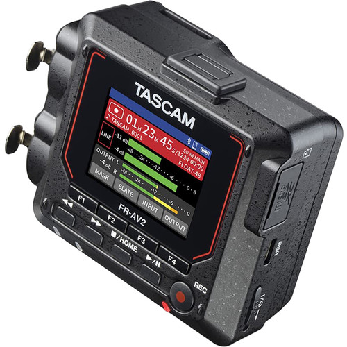 Tascam FR-AV2 Compact 32-Bit Float Audio Field Recorder and Timecode Generator