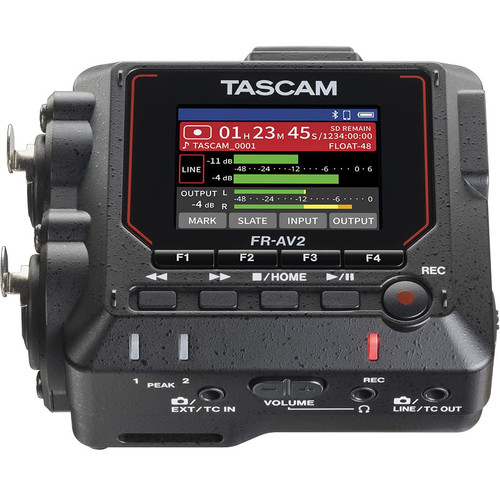 Tascam FR-AV2 Compact 32-Bit Float Audio Field Recorder and Timecode Generator