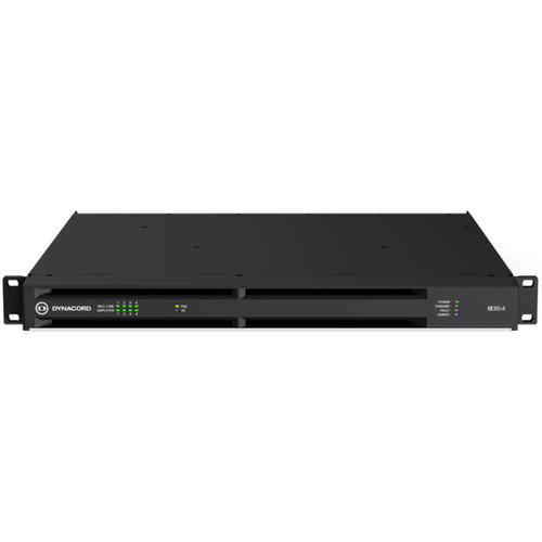 Dynacord IX30:4 3 kW 4-Channel Networked DSP Power Amplifier