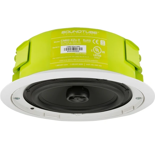 SoundTube CM82-EZs-II 8" Coaxial Ceiling Shallow Can Speaker - White (B-Stock)