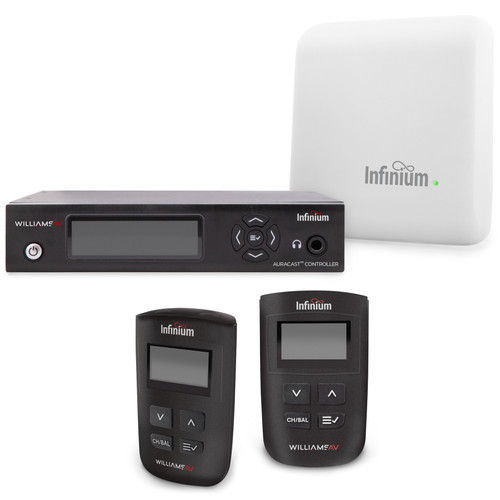Williams AV BA SYS1 Infinium Broadcast Audio System with 2 Receivers