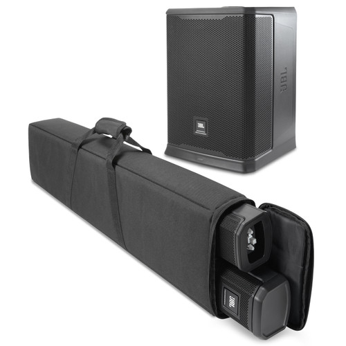 JBL Live Sound System with PRX ONE All-in-One Powered Speaker with Bluetooth, Microphone and Speaker Transporter
