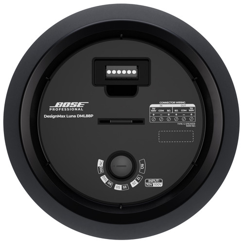 Bose Professional DesignMax Luna DML88P 70/100V All-in-One Pendant Loudspeaker - Black