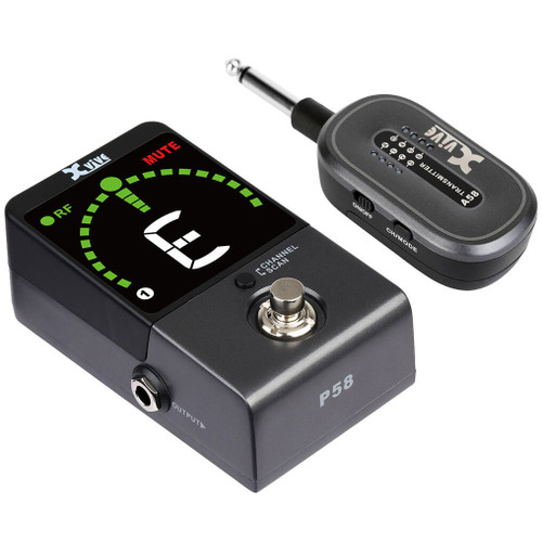 Xvive P58 5.8 GHz Digital Guitar Pedal Wireless System with Tuner