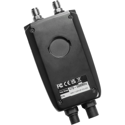 RF Venue RF PA Receiver Wireless UHF FM Audio Receiver with Adjustable Delay