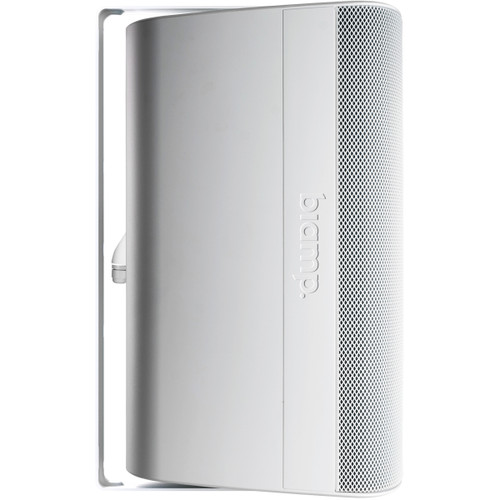 Biamp Desono EX-S10-UB-W 10" 2-Way Indoor Outdoor 70V Surface Mount Loudspeaker with U-Bracket - White
