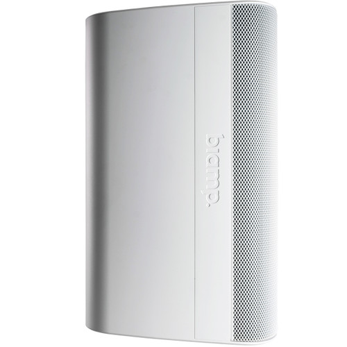 Biamp Desono EX-S10-UB-W 10" 2-Way Indoor Outdoor 70V Surface Mount Loudspeaker with U-Bracket - White