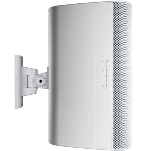 Biamp Desono EX-S10SUB-CM-W 10" Indoor Outdoor 8 Ohm Surface Mount Subwoofer with ClickMount Pan-Tilt Bracket - White