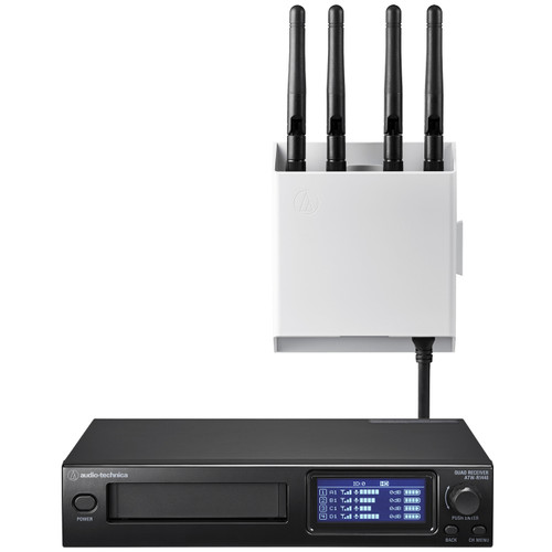 Audio-Technica ATW-1423/L System 20 PRO Dual Digital Wireless Microphone System with Lavalier and Handheld Microphones