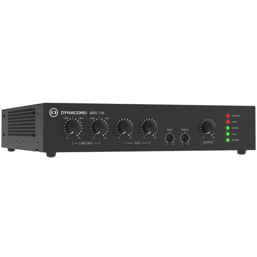 Dynacord U60:1M 60W Single-Channel Mixer Amplifier