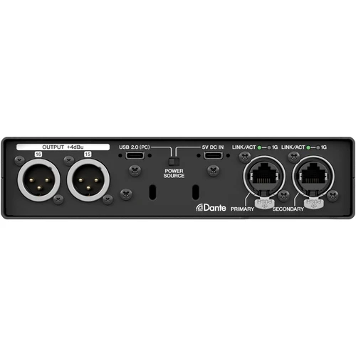 Yamaha RUio16-D Dante, Analog, and USB Audio Interface with VST-Rack Software