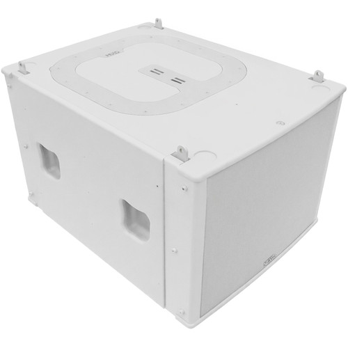 NEXO MSUB15-IPW 15" Compact High-Output Fixed Installation Arrayable Subwoofer with Omni/Cardioid Modes - White