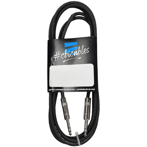 CBI BLA-6 Balanced 22G 1/4" TRS to 1/4" TRS Cable