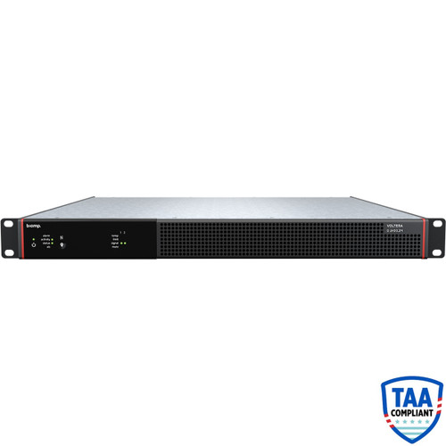 Biamp Voltera D 2400.2M 2400W 2-Channel Sharing Audio DSP and Amplified Loudspeaker Controller 