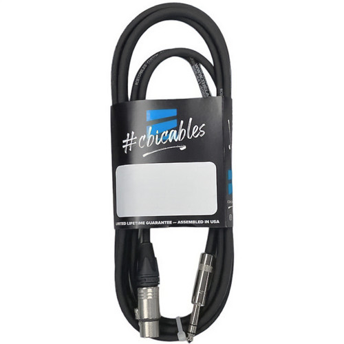 CBI BLB-25 Balanced 22G 1/4" Male TRS to Female XLR Cable