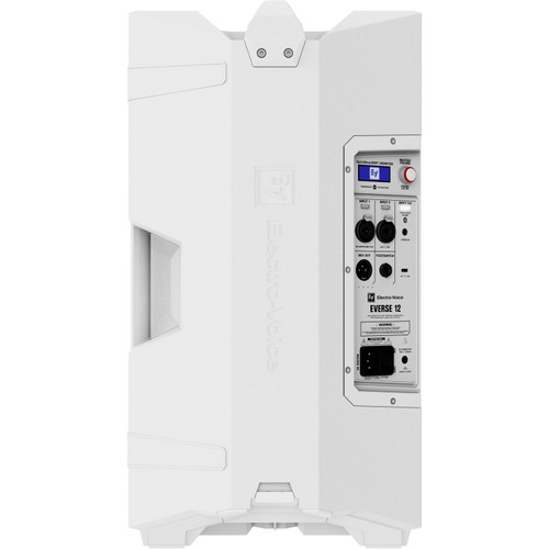 Electro-Voice EVERSE12-W Weatherized Battery-Powered 12" 2-Way Loudspeaker with 400W Class-D Amplifier, QuickSmart DSP and Bluetooth - White