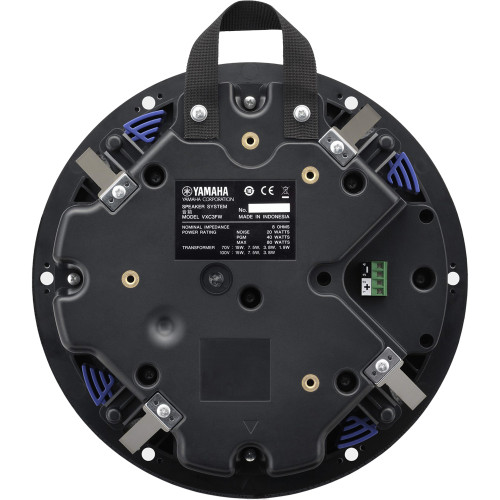 Yamaha VXC3F 3.5" Full-Range Low-Profile Ceiling Speakers with 140° Coverage - Black Pair