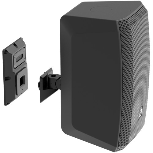 AtlasIED AS-UL 6" and 8" AS and FS Series Large Universal Surface Mount Bracket - Black
