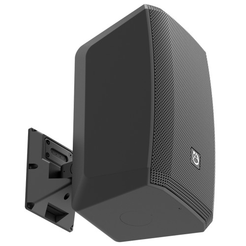 AtlasIED AS-UL 6" and 8" AS and FS Series Large Universal Surface Mount Bracket - Black