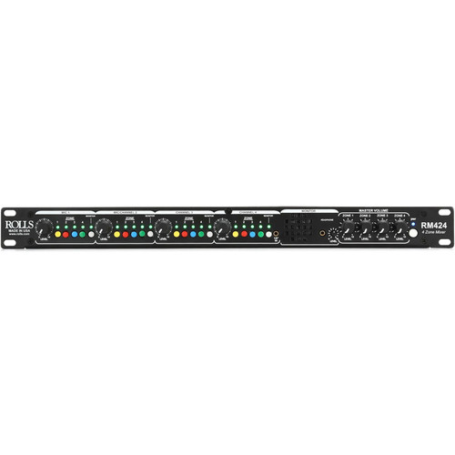 Rolls RM424 4-Zone Mixer Front