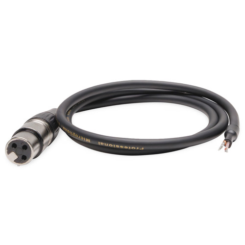 Pure Resonance Audio XLRF-3-PREP Female XLR to Prep Patch Cable