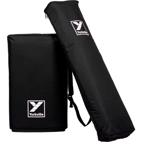 Yorkville YXL Tower12 Column Powered PA System 1550W with 12" Subwoofer and Bluetooth
