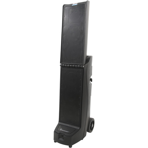 Anchor Audio BIG3-TU2 Bigfoot 3 Line Array Portable PA System with Bluetooth, AnchorFlex Transceiver, and Dual Wireless Mic Receiver (Discontinued)