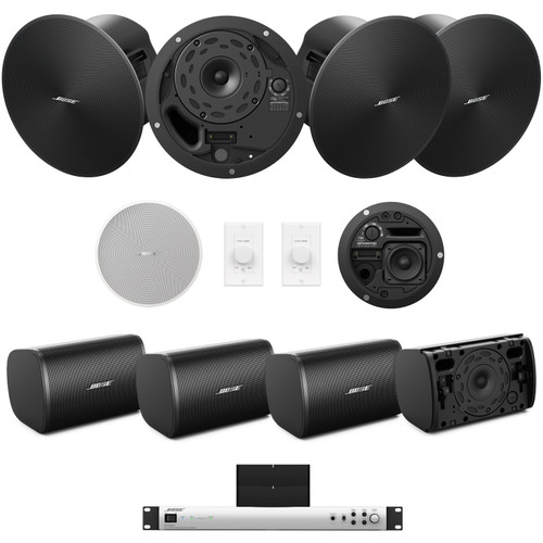 Bose 2-Zone Restaurant Sound System with DesignMax Ceiling Speakers