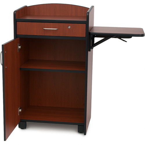 JY Sound SN3230 Non-Sound Multimedia Computer Lectern - Mahogany