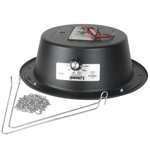 Lowell SM805A 8" Dual Cone 12W 70V Sound Masking Speaker (Open Box)