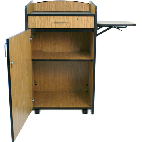 JY Sound SN3230 Non-Sound Multimedia Computer Lectern - Oak