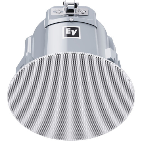 Electro-Voice EVID-EC4.2 4" 2-Way Coaxial 70/100V In-Ceiling Speakers - White Pair