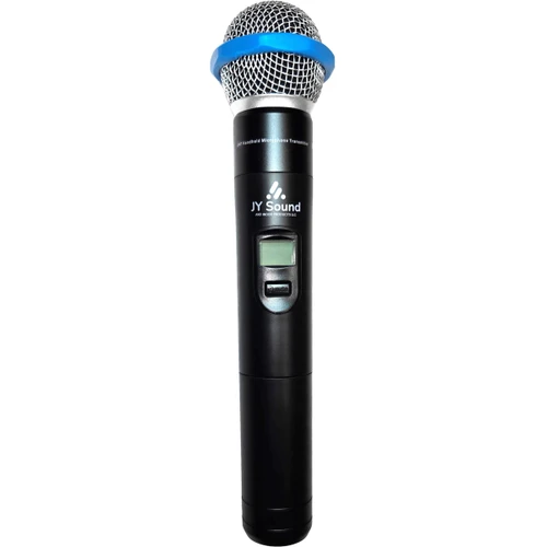 JY Sound SW3020 Wireless Victoria Lectern Classic Raised Panels with Gooseneck Microphone and Wireless Handheld Microphone - Oak