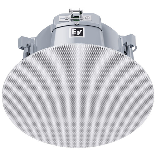 Electro-Voice EVID-EC6.2 6.5" 2-Way Coaxial 70/100V In-Ceiling Speakers - White Pair
