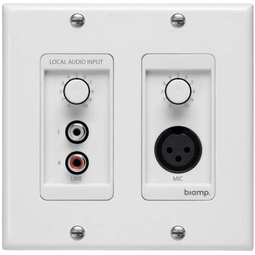 Biamp D-ALINP Active Local Input Wall Control Panel