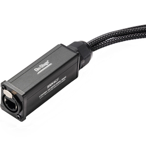 On-Stage Stands SNK4CF Production-Grade Snake Cable with Female Connectors