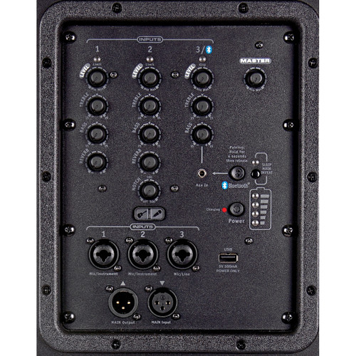 Yorkville EXM Pro12 12" 48V Battery-Powered Portable PA Speaker with Bluetooth