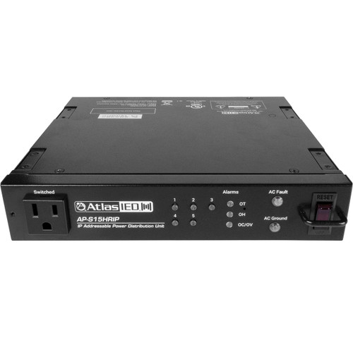 AtlasIED AP-S15HRIP Half-Rack IP Addressable Power Conditioner