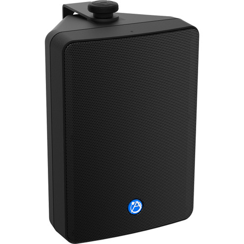 AtlasIED SM63TEN 6.5" 2-Way All-Weather 32W 70V/100V EN54-24 Certified Surface Mount Loudspeakers - Black Pair