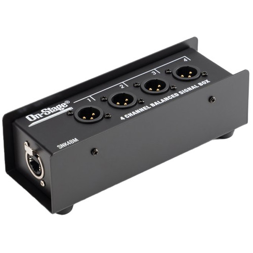 On-Stage Stands SNK4BM Production-Grade Snake Signal Box