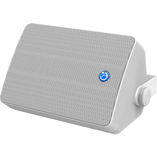 AtlasIED SM63TEN 6.5" 2-Way All-Weather 32W 70V/100V EN54-24 Certified Surface Mount Loudspeakers - White Pair