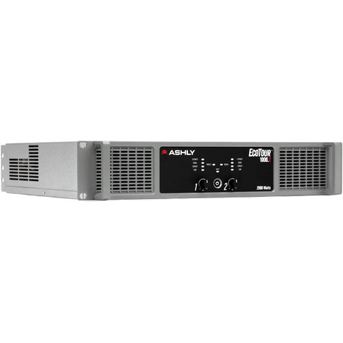 Ashly Audio EcoTour 1000.2 2-Channel 2000W Ultra-High Efficiency Touring Power Amplifier