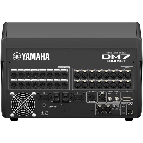 Yamaha DM7 Compact Professional 72-Channel Dante-Enabled Digital Mixing Console