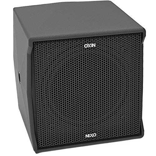 NEXO ID14-I100100 4" 2-Way Full-Range Fixed Installation Passive Point Source Speaker with 100° x 100° Coverage - Black