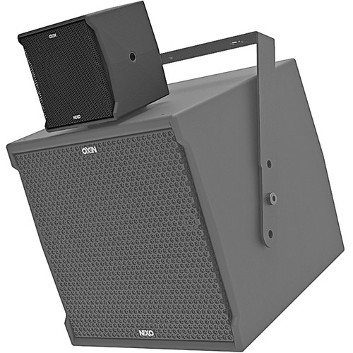 NEXO ID14-I100100 4" 2-Way Full-Range Fixed Installation Passive Point Source Speaker with 100° x 100° Coverage - Black