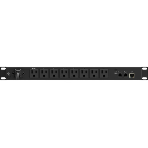 AtlasIED AP-S15IP 15A 19" IP Addressable Power Conditioner with LAN Monitoring and Remote Control