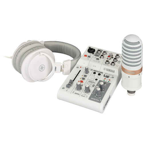 Yamaha AG03MK2 LSPK Complete Live Streaming Kit