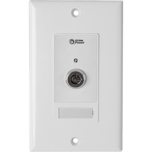 AtlasIED WPD-KSWCC Wall Plate Key Switch