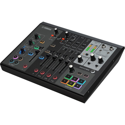 Yamaha AG08 8-Channel Live Streaming Mixer