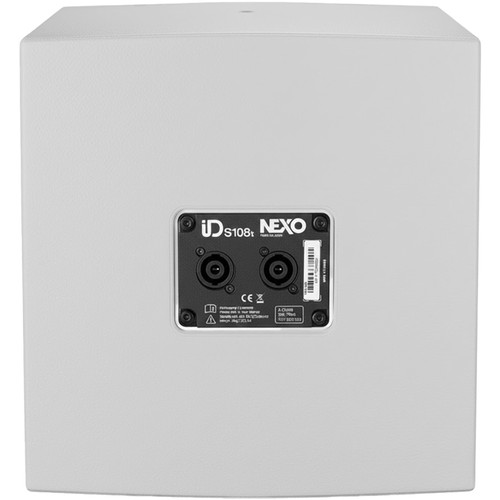 NEXO IDS108-PW 8" Compact Touring Companion Subwoofer for ID14 Speaker - White
